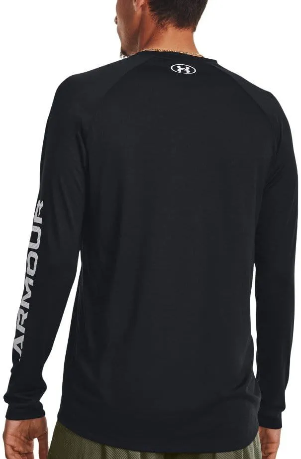 Camiseta de manga larga Under Armour UA Tech Prt Fill LS-BLK