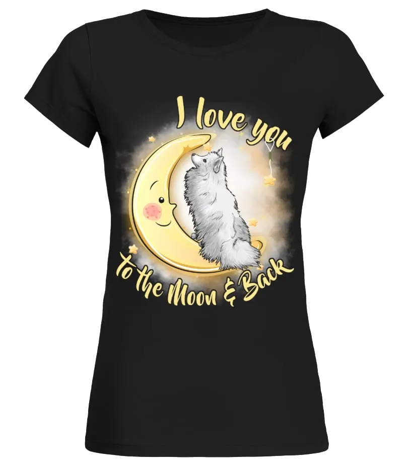 Japanese Spitz Camiseta cuello redondo Mujer