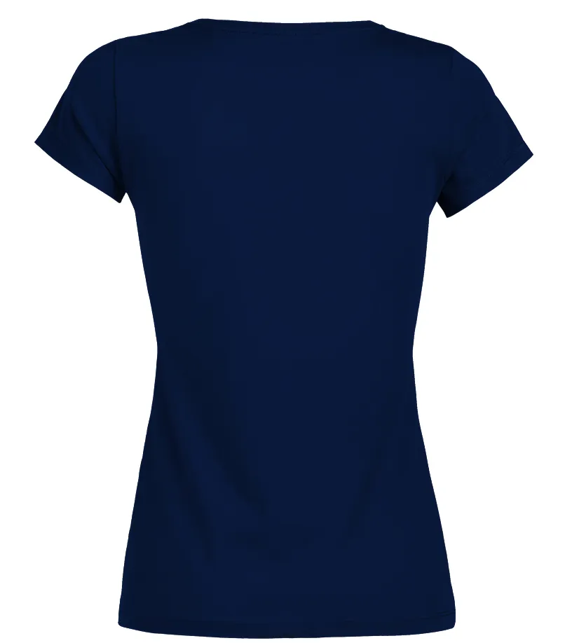 Skiing is imporatnter T Shirt Camiseta cuello redondo Mujer